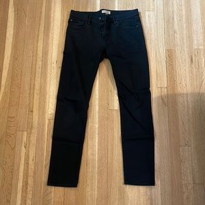 Burberry men’s slim fit black jeans